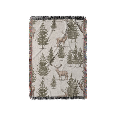 Forest Deer in Small (37" x 52") Size