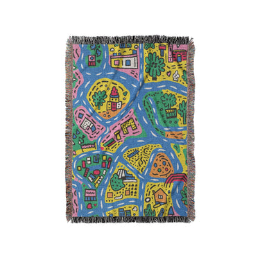 Kids Road Map in Small (37" x 52") Size