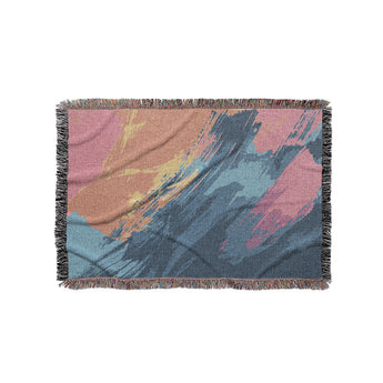 Eloise Blue & Pink in Small (37" x 52") Size