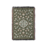 Fenwick Green & Orange in Small (37" x 52") Size