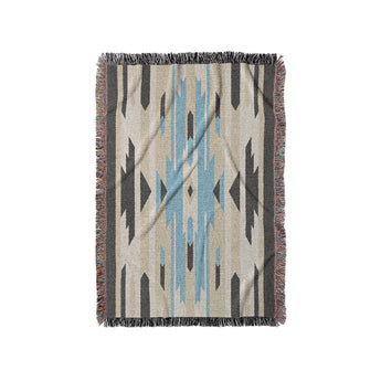 Jessa Blue & Ivory in Small (37" x 52") Size