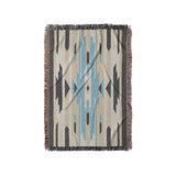 Jessa Blue & Ivory in Small (37" x 52") Size