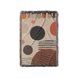 Charl Orange & Taupe in Small (37" x 52") Size
