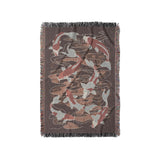 Koi Pond Brown in Small (37" x 52") Size