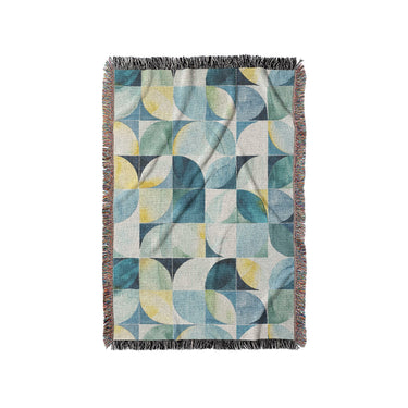 Aeolus Blue Green in Small (37" x 52") Size