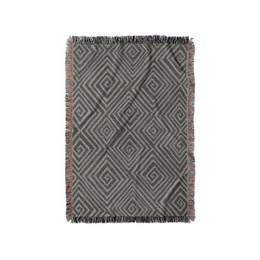 Hoffman Black & Charcoal in Small (37" x 52") Size