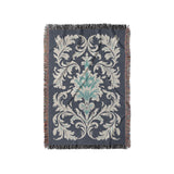 Aubrey Navy & Teal in Small (37" x 52") Size