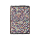 Pixel Mosaic Multicolor Midtone in Small (37" x 52") Size