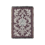 Aubrey Maroon & Light Blue in Small (37" x 52") Size