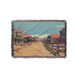 Southwestern Ghost Town in Small (37" x 52") Size
