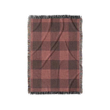 Buffalo Plaid Deep Red in Small (37" x 52") Size