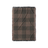 Buffalo Plaid Hickory Brown in Small (37" x 52") Size