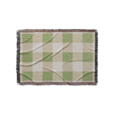 Buffalo Plaid Light Sage in Small (37" x 52") Size