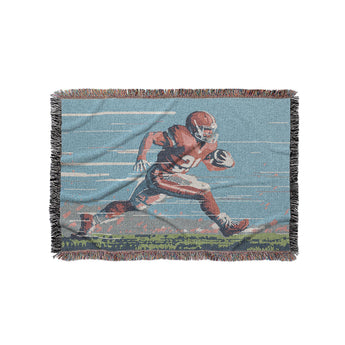 8 Bit Running Back in Small (37" x 52") Size