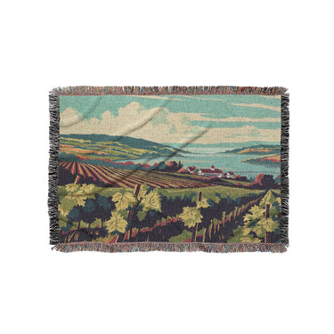 Finger Lakes Vineyard in Small (37" x 52") Size