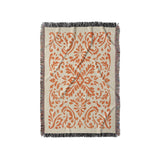 Floranna Ivory & Orange in Small (37" x 52") Size