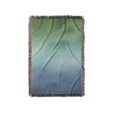 Micah Watercolor Blue & Green in Small (37" x 52") Size