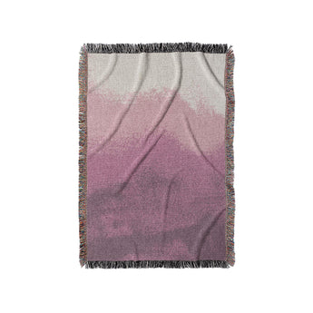 Kieran Watercolor Mauve Ombre in Small (37" x 52") Size
