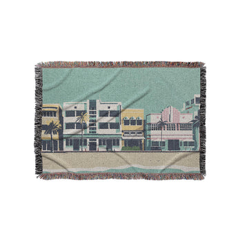 Art Deco Beach in Small (37" x 52") Size