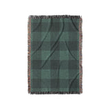 Buffalo Plaid Deep Teal in Small (37" x 52") Size
