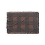 Buffalo Plaid Hickory Brown in Small (37" x 52") Size