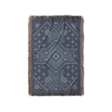 Durand Navy Blue in Small (37" x 52") Size