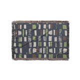 Milo Navy Lime & Terracotta in Small (37" x 52") Size
