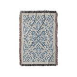 Floranna Ivory & Blue in Small (37" x 52") Size
