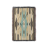 Jessa Blue & Ivory in Small (37" x 52") Size