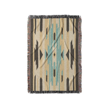 Jessa Blue & Ivory in Small (37" x 52") Size