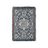 Annette Navy & Orange in Small (37" x 52") Size