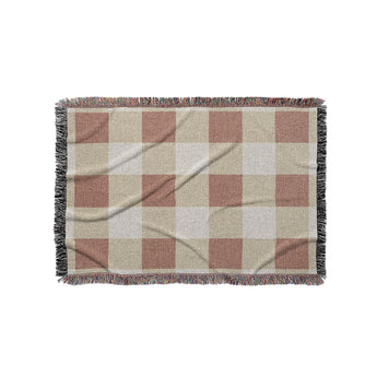 Buffalo Plaid Light Cedar Brown in Small (37" x 52") Size