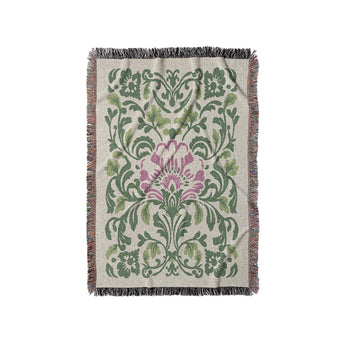 Beryl Green & Violet in Small (37" x 52") Size