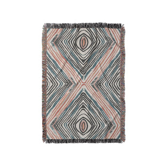 Boden Orange & Blue in Small (37" x 52") Size