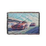 8 Bit Stock Cars in Small (37" x 52") Size
