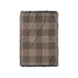 Buffalo Plaid Dark Cedar Brown in Small (37" x 52") Size