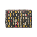 Milo Black, Red, & Yellow in Small (37" x 52") Size