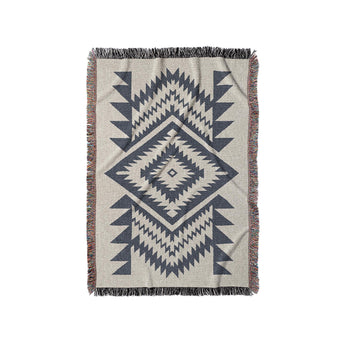 Reyno Navy & Stone in Small (37" x 52") Size