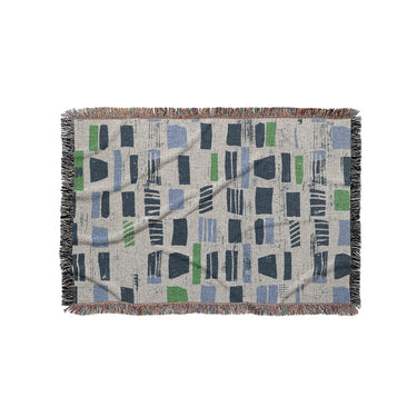 Milo Blue & Green in Small (37" x 52") Size