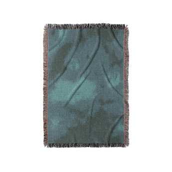 Andromeda Watercolor Teal in Small (37" x 52") Size