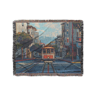 San Francisco Trolley in Medium (50" x 60") Size