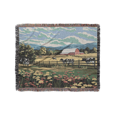 Vermont Spring Farmlife in Medium (50" x 60") Size