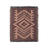 Reyno Orange & Maroon in Medium (50" x 60") Size