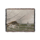 Stormy Narragansett Pier by Thomas Bircher in Medium (50" x 60") Size