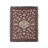Fenwick Maroon & Gold in Medium (50" x 60") Size