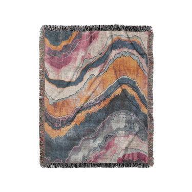 Helga Blue & Purple in Medium (50" x 60") Size