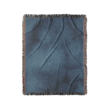 Andromeda Watercolor Navy in Medium (50" x 60") Size