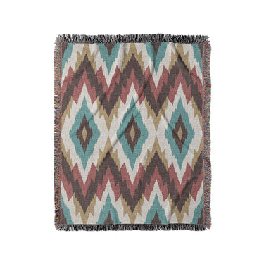 Dyani Sky & Umber in Medium (50" x 60") Size