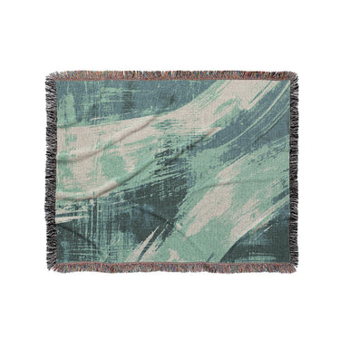 Emil Deep Teal in Medium (50" x 60") Size
