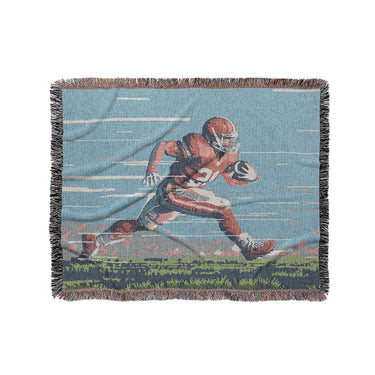8 Bit Running Back in Medium (50" x 60") Size